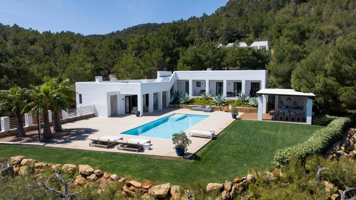 Luxury Ibiza Estate with Panoramic Mountain Views